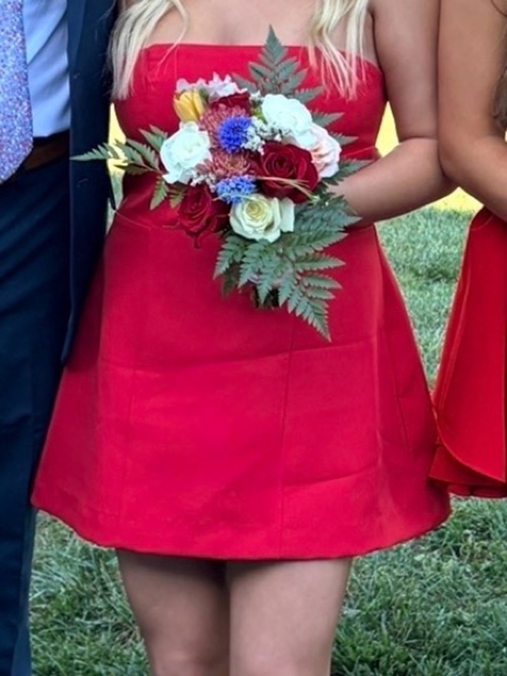 Showpo Mini Red Dance Dress
